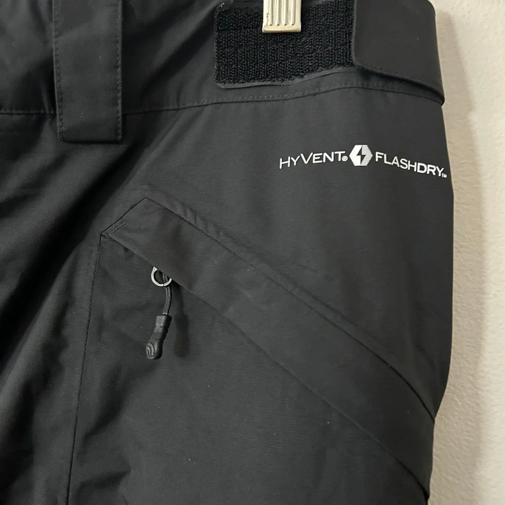 The North Face Summit Series Ski Pants Mens L Black HyVent RECCO Waterproof Snow